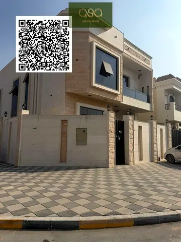 A New And Luxurious Five- Master- Bedroom Villa Is Now Available For Sale In Al Helio 2 Ajman!