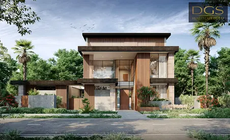 4 Br Park Facing Fused/ Serene Facade & Terra Interior/ Mediterranean Garden