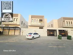 🏡 Villa for rent in Al Yasmin | 5 master bedrooms + majlis + living room + maid's room | AED 