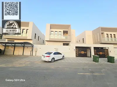🏡 Villa for rent in Al Yasmin | 5 master bedrooms + majlis + living room + maid's room | AED 105,000 | Payments