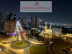 for rent monthly A fully furnished Two-bedroom Two-bathroom apartment in Al Taawun 1