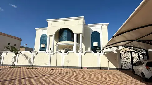 فيلا من طابقين للإيجار في عجمان الحميدية