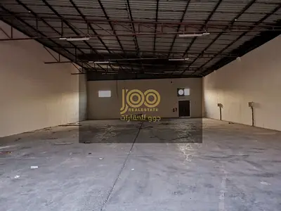 Warehouse for rent in Umm Al Quwain, in the industrial area, suitable for various commercial and industrial activities.
