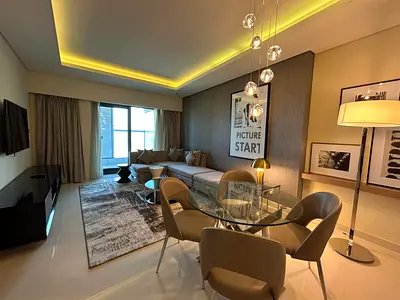 Stylish 01 BHK in DAMAC, Business Bay | 🏊‍♂️ Gym | Pool | Balcony | All Essentials Included