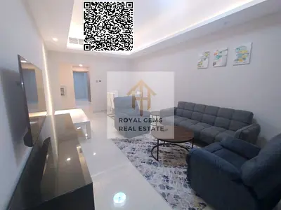 Live in Elegance – Furnished 1-Bedroom And Hall Apartment at Gulfa Tower, With Gym, Swimming Pool, Kids Play Area & Parking.