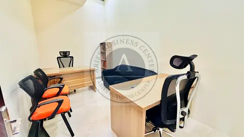 Separate Furnished Office With All Utilities Included Furnished Office With All Facilities  | Dewa Chiller Wifi Free | Prime Location