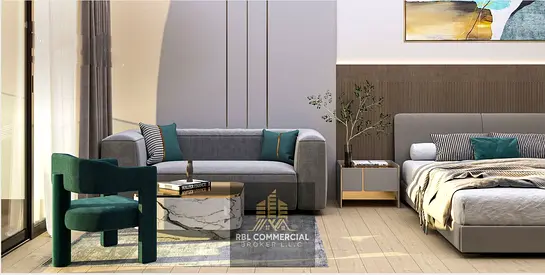 City and Community Views| Brand New Studio with Balcony | Unfurnished