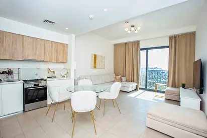 Furnished 2BR | Pool & Park View | Prime Location