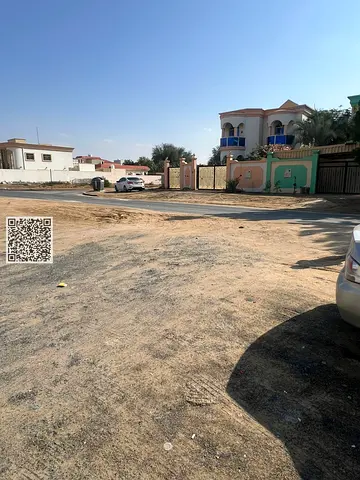 A prime residential plot For sale in Al Rawda 2 area, Ajman, near to Shaikh Ammar street.
