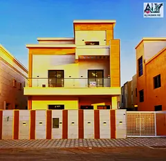 Own a villa near Al Hamidiya Park in Al Yasmin area, 5 rooms, at the cheapest price in Al Yasmin