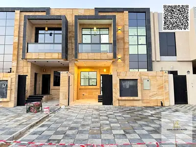 من المالك مباشر شامل رسوم التملك فيلا من أفخم فلل عجمان بناء وتشطيب شخصي سوبر ديلوكس ومساحة بناء وغرف كبيرة جدا تملك حر