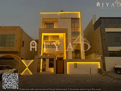 Villa for Sale in Al Yasmin | 3 Stories + Rooftop Terrace | 7 Rooms with Dressing Rooms | AED 2,000,000