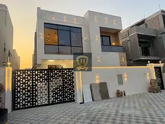 🏡 – 🏡 Deluxe Villa with Private Pool for Sale in Al Amerah – Ajman | All Registration Fees