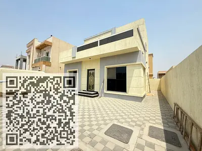 فيلا جديدة وجميلة للإيجار في الزاهية، عجمان، بثلاث غرف نوم رئيسية.