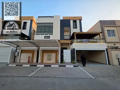 🏠 للبيع فيلا في الحليو2 عجمان _ 4 غرف ماستر وصاله عائله كبيره بتوزيع _ شامله رسوم الكهرباء والمياه