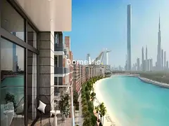 FULL LAGOON and Burj Khalifa VIEW | LUXURY STUDIO