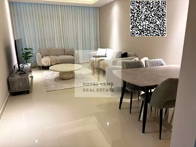 شقة واسعة بغرفة نوم واحدة مع تقسيط لمدة 7 سنوات مع صالة ألعاب رياضية وحمام سباحة وموقف سيارات