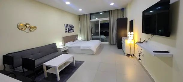 Specious Modern Design Studio || Newly Furnished || Near Shaklan Hypermarket || Pay Monthly