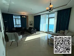 Spacious 2-BHK | Sea &amp; City Views | Corniche | Free Pool, Gym, Sauna, Jacuzzi etc