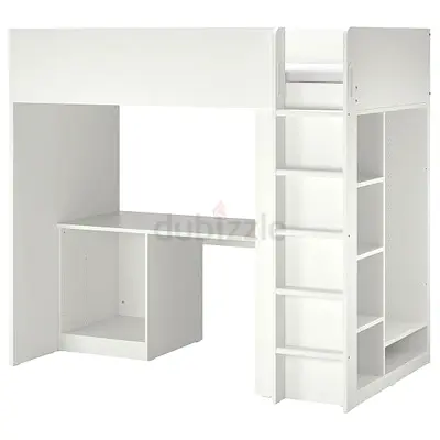 IKEA loft bed with desk