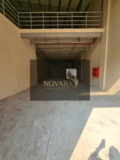 Warehouse in Al Jurf Industrial Area 1, Ajman, 4400 feet with mezzanine, 22 kW electricity, behind t
