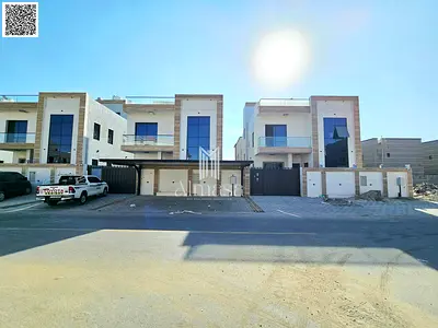 Modern villa, deluxe finishing, 6 rooms with a roof (directly behind Al-Hamidiyah Park)