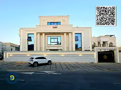 Luxury corner palace in a prime location behind the service area in Al-Halio 2. The price includes r