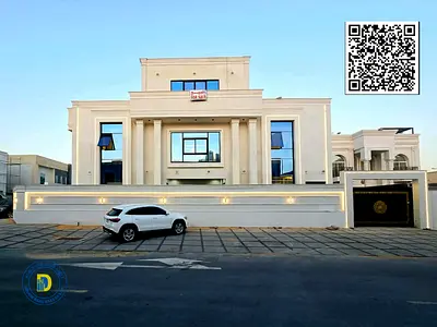 Luxury corner palace in a prime location behind the service area in Al-Halio 2. The price includes registration fees, water, electricity, and AC.