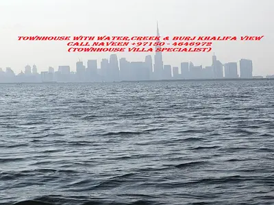 NAVEEN OFFERS 3BR FULL WATER VIEW + CREEK VIEW TOWNHOUSE DUBAI CREEK HARBOUR