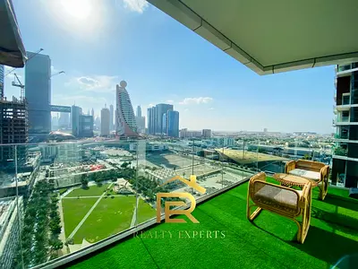 burj view amzing layout /next to metro /furnished /2bhk /UPGRADED