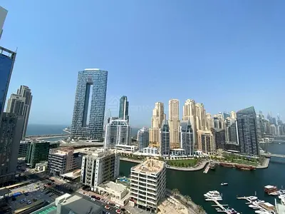 Huge 2 BR | Marina and Sea View | High Floor