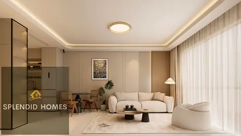 1BR + Study | Sports View Residence 2 | Warsan 4