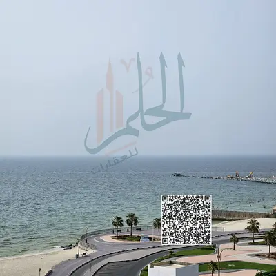 غرفتين وصالة سوبر ديلوكس اطلالة بحريه مميزه شامل النت والكهرباء والماء باركنك جيم مسبح عجمان كورنيش ريزيدنس إيجار 9,900  تأمين 2000 متاحة