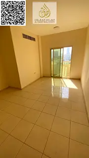 Two bedrooms, a living room, two bathrooms, and a balcony, near Falcon Towers.
