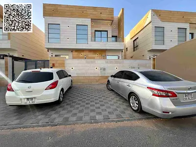 Five master bedroom majlis hall maid rooms kitchen parking area beautiful Villa for rent