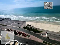 Very good and super deal on corniche residence Two bedroom Sea View .Swimming pool Free AC Free Park