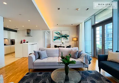 Spacious 1BR | Fully Furnished | Ain Dubai & Marina Views