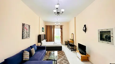 Luxurious and Stunning Studio | Fully Furnished | Sports City