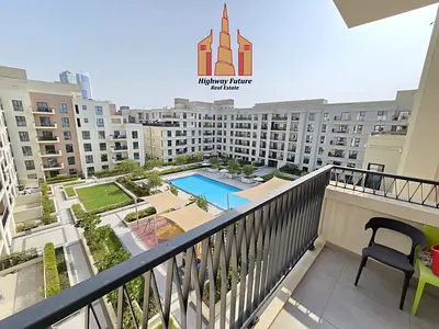 Fully furnished | lavish 1-BR Apartment | Gym pool parking | play area