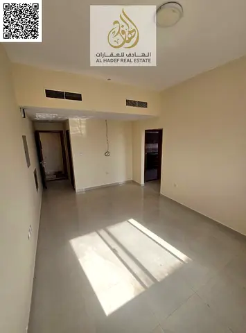 1 Bedroom Apartment for Rent in Al Rawda 1, Ajman Near Al Hamidiya Police Station – 2 Bathrooms + Balcony – Central AC & Central Gas – Flexible Paymen