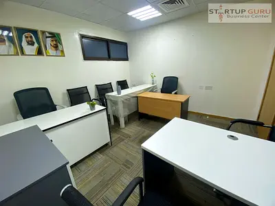 BRAND NEW MONTHLY OFFICE SPACE AVAILBLE NEAR AL GARHOUD METRO || DIRECT FROM LANDLORD
