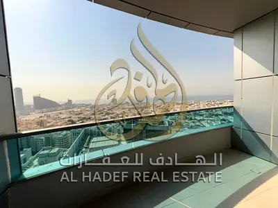 For Sale in Sharjah – Al Majaz 3 | Spacious 3BHK apartment with laundry room, maid room, store room, 3 bathrooms & 2 balconies | 3100 sqft | Facilitie