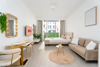 Jumeirah Village retreat with balcony | All Bills Included | Luma21