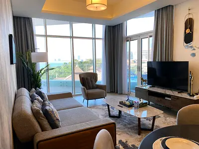 Stuning large 1BHK with sea view