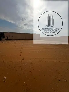 Land for sale in Umm Al Quwain for a period of twenty years - Area 26,000 square feet - Price 3,000,