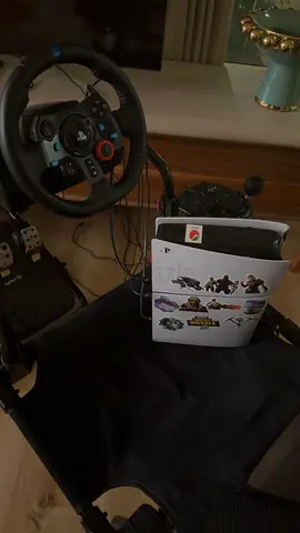 Racing Wheel and Stand with Console