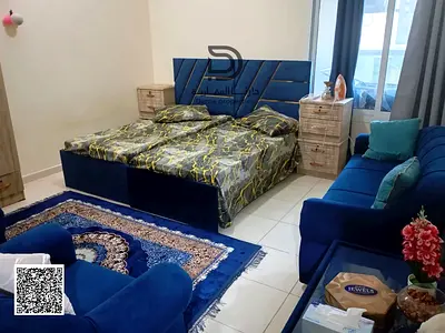 شقة فاخرة غرفة وصالة بمساحة واسعة وإطلالة جزئية على الخور في أورينت تاور – فرصة استثمارية مميزة