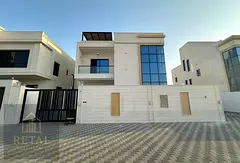 Modern spacious villa for sale in Al Amrah Ajman with large layout great location near services and