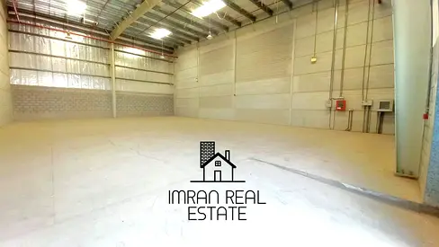 Spacious Brand New Warehouse with 50 KW Power Supply | Al Saja Industrial Area | 7,500 Sqft