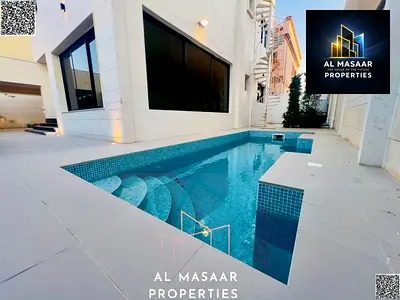 فيلا للبيع مع مسبح من المالك مباشر تملك حر جميع الجنسيات مقابل مسجد بسعر شامل كهرباء ومياة ومكيفات